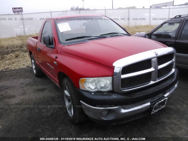 1D7HA16N24J210064 - 2004 DODGE RAM 1500 ST/SLT RED photo 1