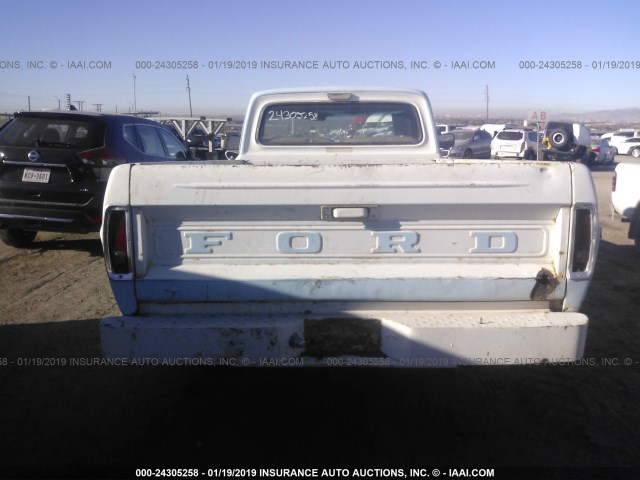 F10ARD29669 - 1968 FORD F100 WHITE photo 8