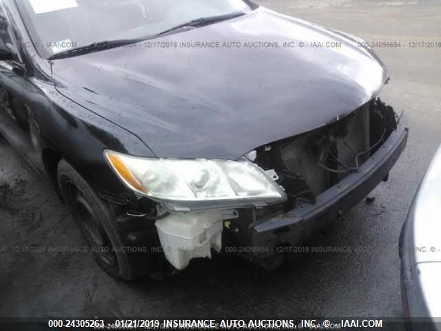 4T1BE46K29U336034 - 2009 TOYOTA CAMRY SE/LE/XLE BLACK photo 6