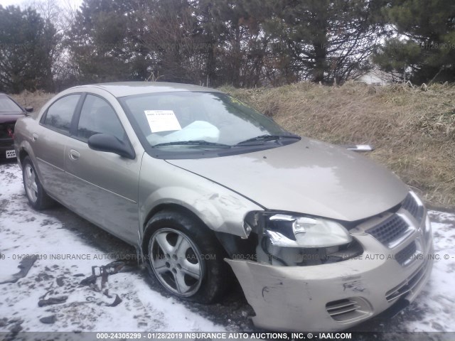 1B3EL46X24N382079 - 2004 DODGE STRATUS SXT GOLD photo 1