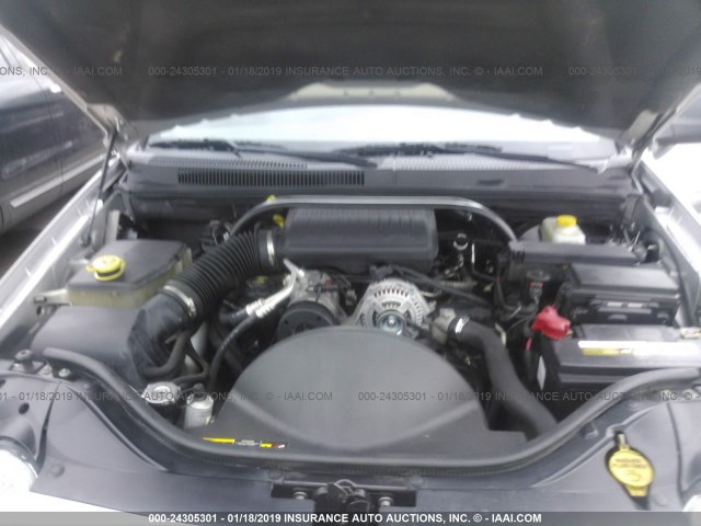 1J4GR48K85C507245 - 2005 JEEP GRAND CHEROKEE LAREDO/COLUMBIA/FREEDOM 银色 照片 10