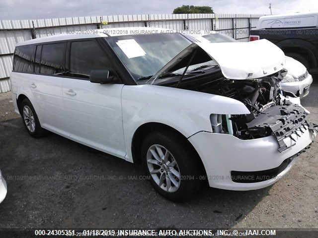 2FMGK5B81GBA18813 - 2016 FORD FLEX SE WHITE photo 1