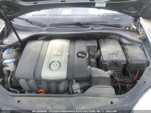 3VWEG71K47M147193 - 2007 VOLKSWAGEN JETTA WOLFSBURG 灰色 照片 10