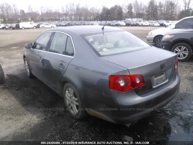 3VWEG71K47M147193 - 2007 VOLKSWAGEN JETTA WOLFSBURG 灰色 照片 3
