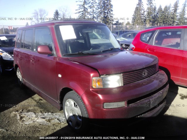 JTLKT334364110076 - 2006 TOYOTA SCION XB Марун фото 1