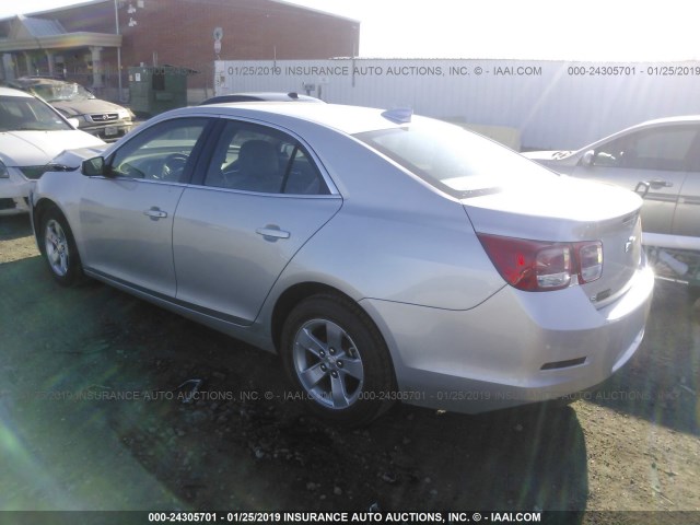 1G11C5SL0FF183026 - 2015 CHEVROLET MALIBU 1LT 银色 照片 3