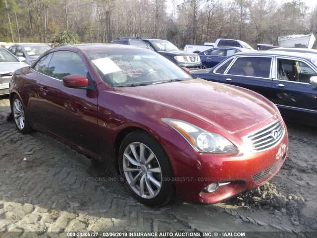 JN1CV6FEXEM901710 - 2014 INFINITI Q60 IPL RED photo 1