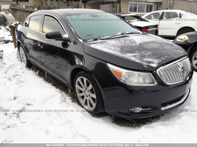 1G4GE5ED3BF254953 - 2011 BUICK LACROSSE CXS BLACK photo 1