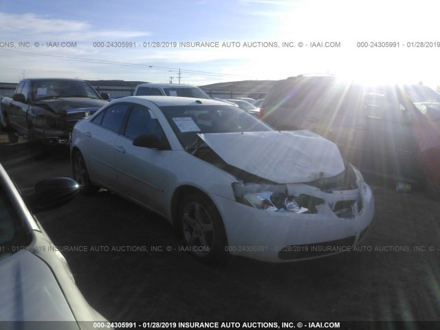 1G2ZG57N284186294 - 2008 PONTIAC G6 SE WHITE photo 1