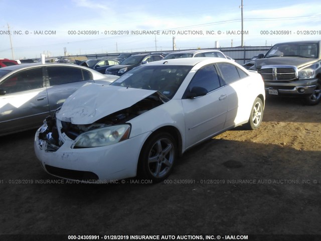 1G2ZG57N284186294 - 2008 PONTIAC G6 SE WHITE photo 2