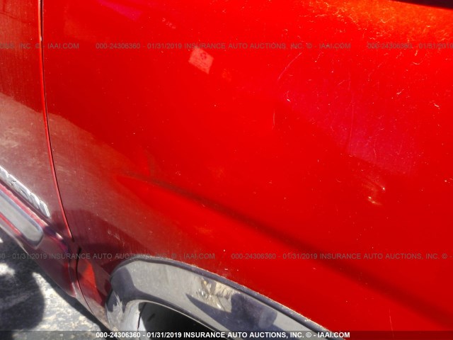 1GKEC13T41R151143 - 2001 GMC YUKON RED photo 6