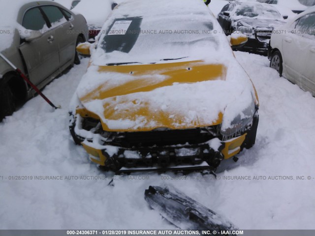 1FADP3L96DL151279 - 2013 FORD FOCUS ST YELLOW photo 6