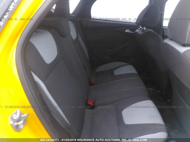 1FADP3L96DL151279 - 2013 FORD FOCUS ST YELLOW photo 8