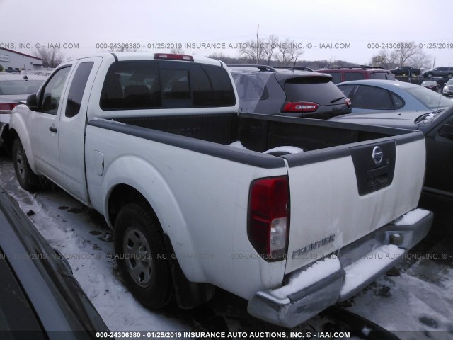 1N6BD06T55C457078 - 2005 NISSAN FRONTIER KING CAB XE WHITE photo 3