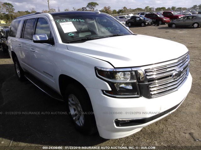 1GNSKJKC5GR436789 - 2016 CHEVROLET SUBURBAN K1500 LTZ WHITE photo 6