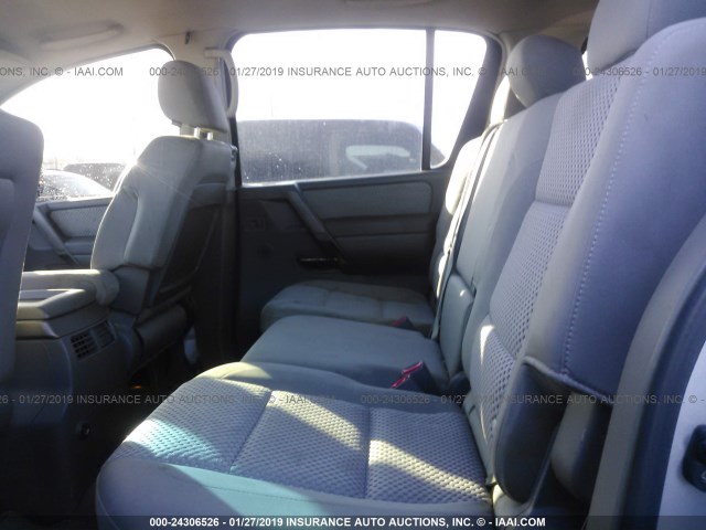 5N1AA08A95N739713 - 2005 NISSAN ARMADA SE/LE SILVER photo 8