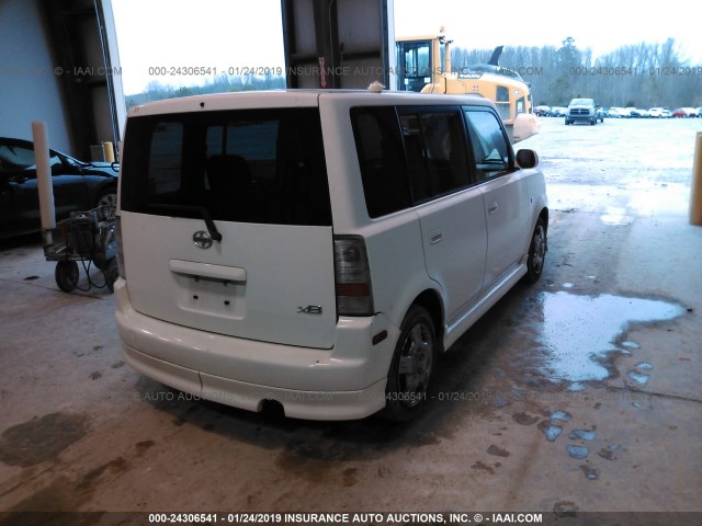 JTLKT324654026138 - 2005 TOYOTA SCION XB 白色 照片 4