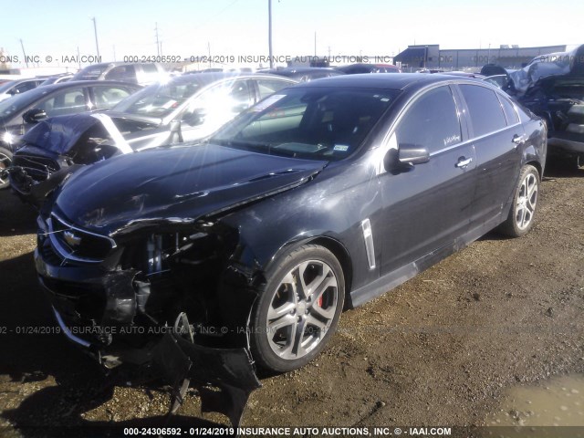 6G3F15RW6GL218550 - 2016 CHEVROLET SS BLACK photo 2