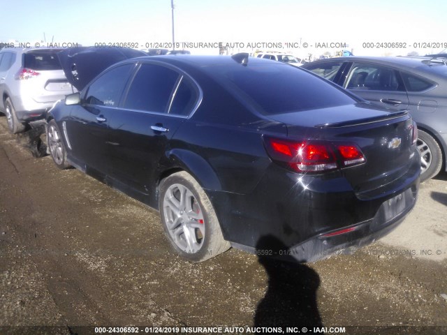 6G3F15RW6GL218550 - 2016 CHEVROLET SS BLACK photo 3