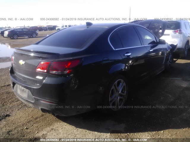 6G3F15RW6GL218550 - 2016 CHEVROLET SS BLACK photo 4