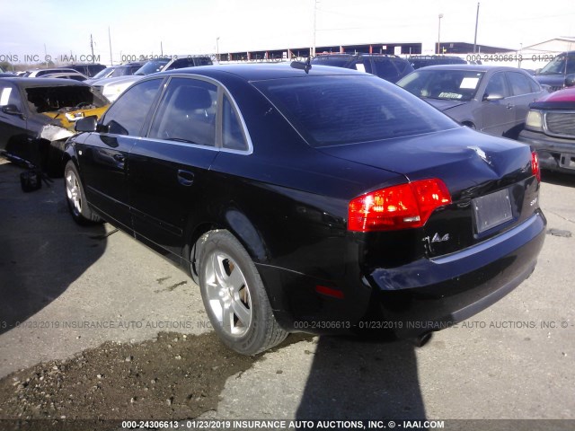 WAUAF78E96A215565 - 2006 AUDI A4 2/TURBO BLACK photo 3