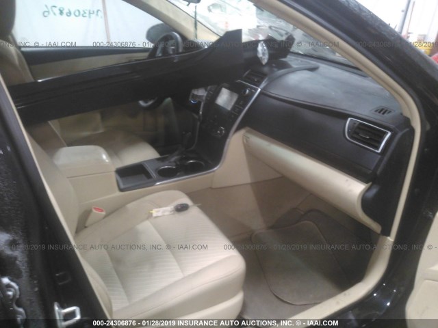 4T1BF1FKXFU108287 - 2015 TOYOTA CAMRY LE/XLE/SE/XSE 黑色 照片 5