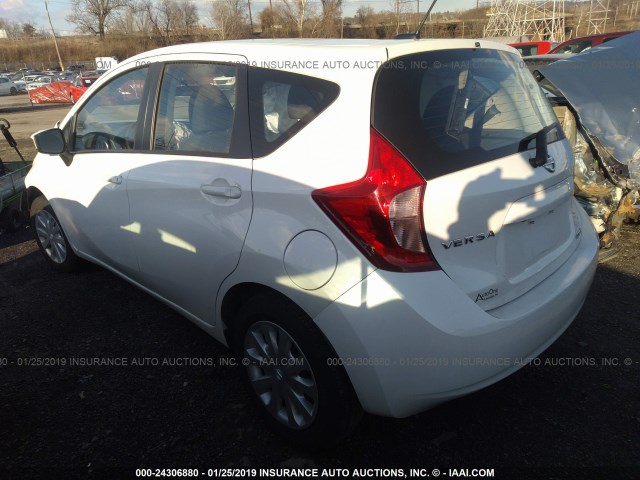 3N1CE2CP6GL377712 - 2016 NISSAN VERSA NOTE S/S PLUS/SV/SL/SR WHITE photo 3