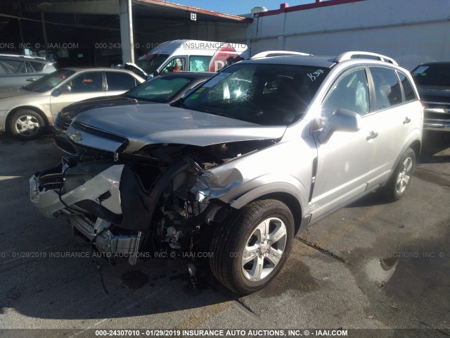 3GNAL2EKXES601442 - 2014 CHEVROLET CAPTIVA LS 银色 照片 2