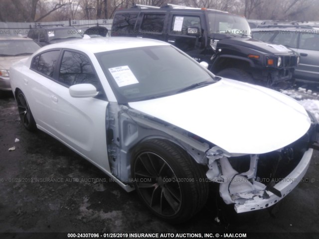 2C3CDXCT3GH180147 - 2016 DODGE CHARGER R/T WHITE photo 1