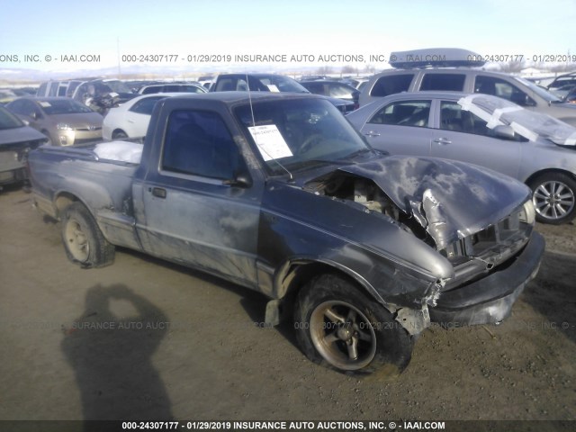 4F4YR12C3YTM34162 - 2000 MAZDA B2500 GRAY photo 1