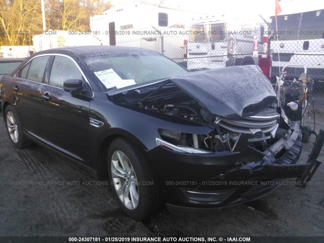 1FAHP2E83DG168162 - 2013 FORD TAURUS SEL BLACK photo 1