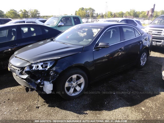 1G11C5SL1FF236025 - 2015 CHEVROLET MALIBU 1LT 灰色 照片 2