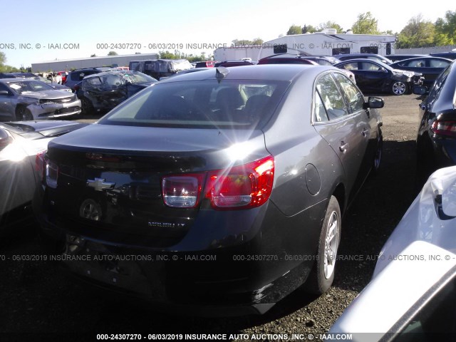 1G11C5SL1FF236025 - 2015 CHEVROLET MALIBU 1LT 灰色 照片 4