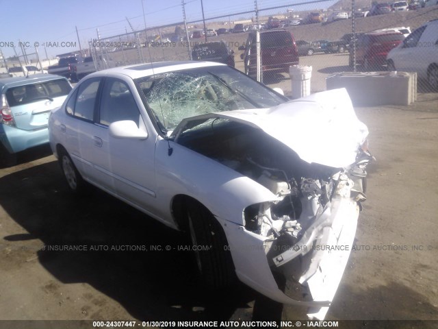 3N1CB51A84L482465 - 2004 NISSAN SENTRA 1.8S WHITE photo 1