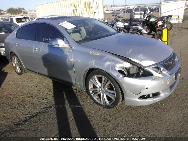 JTHBC96S585013191 - 2008 LEXUS GS 450H SILVER photo 1