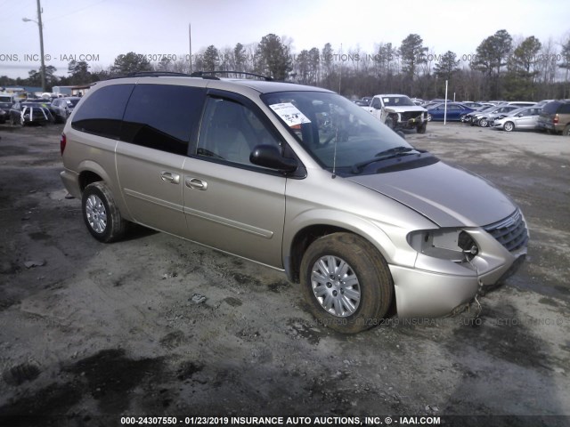 2A8GP44R77R170195 - 2007 CHRYSLER TOWN & COUNTRY LX TAN photo 1