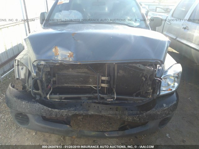 1D7HA18K98J205288 - 2008 DODGE RAM 1500 ST GRAY photo 6