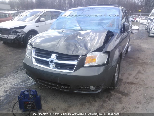 2D4RN5D12AR453538 - 2010 DODGE GRAND CARAVAN SXT GRAY photo 6