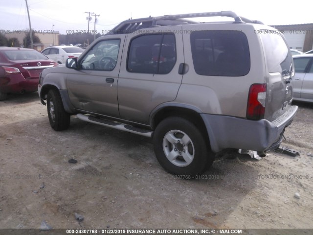 5N1ED28Y84C626296 - 2004 NISSAN XTERRA XE/SE Champagne photo 3