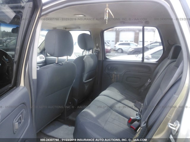 5N1ED28Y84C626296 - 2004 NISSAN XTERRA XE/SE Champagne photo 8