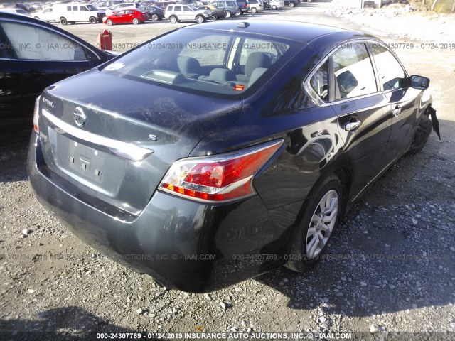 1N4AL3AP1FN889143 - 2015 NISSAN ALTIMA 2.5/S/SV/SL GRAY photo 4