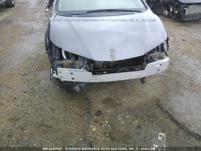 2HGFG3B82FH522354 - 2015 HONDA CIVIC ნაცრისფერი ფოტო 6