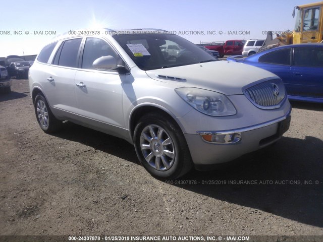 5GAKVCED9BJ293080 - 2011 BUICK ENCLAVE CXL WHITE photo 1