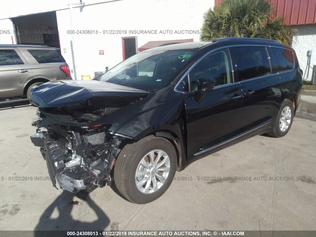 2C4RC1BG9KR548196 - 2019 CHRYSLER PACIFICA TOURING L Սև լուսանկար 2