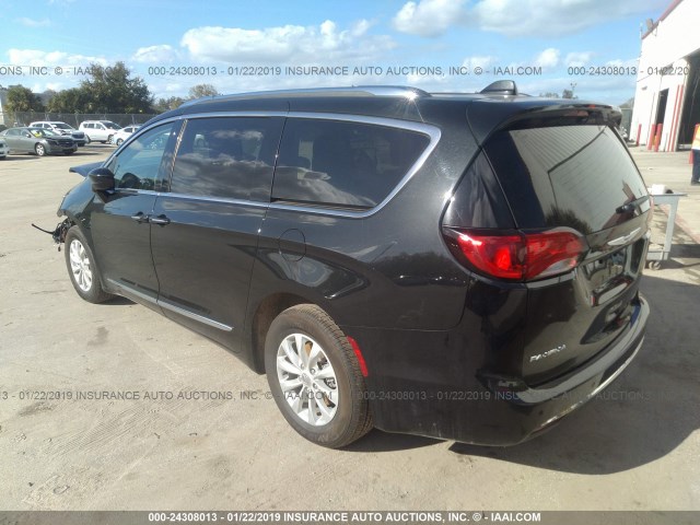 2C4RC1BG9KR548196 - 2019 CHRYSLER PACIFICA TOURING L Սև լուսանկար 3