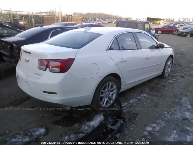 1G11C5SA4GF116476 - 2016 CHEVROLET MALIBU LIMITED LT WHITE photo 4