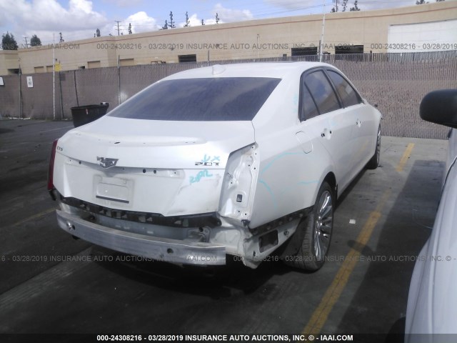 1G6AR5SX1G0127581 - 2016 CADILLAC CTS LUXURY COLLECTION WHITE photo 4
