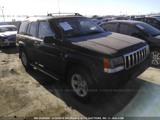 1J4GX58YXVC539713 - 1997 JEEP GRAND CHEROKEE LAREDO/TSI BLACK photo 1