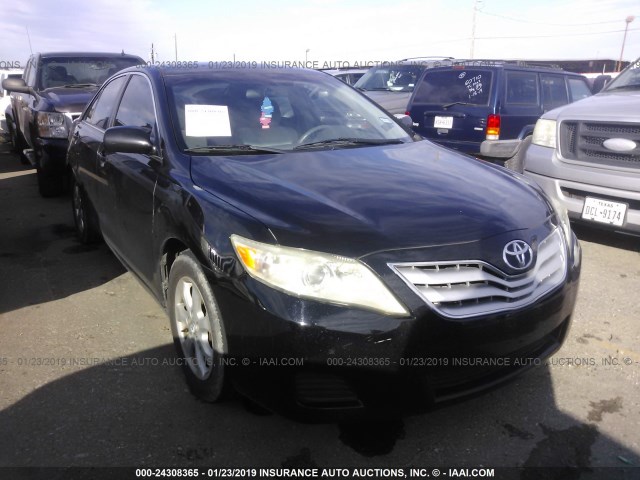 4T4BF3EK3BR153357 - 2011 TOYOTA CAMRY SE/LE/XLE BLACK photo 1