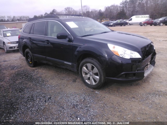 4S4BRCLC8C3229000 - 2012 SUBARU OUTBACK 2.5I LIMITED BLACK photo 1